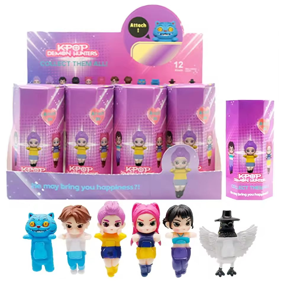 12st Demon Hunters Blind Box 2025 – K-Pop Devil Saja Figurer 12st Demon Hunters Blind Box 2025 – K-Pop Devil Saja Figurer